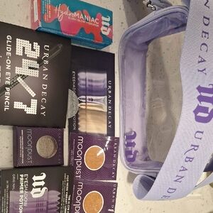 Urban Decay Makeup Collection with Purple Bag